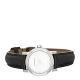 Burberry The City White Dial Black Leather Strap Watch for Women - BU9206 Authentic Buy Shop Now