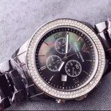 Emporio Armani Ceramica Black Dial Black Ceramic Strap Watch For Men - AR1455 Authentic Buy Shop Now