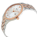 Emporio Armani Lambda Analog Silver Dial Two Tone Steel Strap Watch For Men - AR11044 Authentic Buy Shop Now