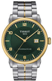 Tissot Luxury Powermatic 80 Green Dial Silver Steel Strap Watch For Men - T086.407.22.097.00 Authentic Buy Shop Now