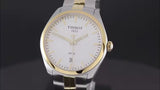Tissot T Classic PR 100 White Dial Two Tone Steel Strap Watch for Men - T101.410.22.031.00 Authentic Buy Shop Now