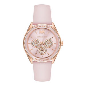 Michael Kors Quartz Pink Dial Pink Silicone Strap Watch For Women - MK6946 Authentic Buy Shop Now