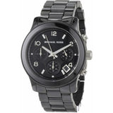 Michael Kors Runway Black Ceramic Dial Black Steel Strap Watch for Women - MK5162 Authentic Buy Shop Now