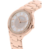 Guess Madison Diamonds White Dial Rose Gold Steel Strap Watch for Women - W0637L3 Authentic Buy Shop Now
