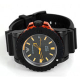 Emporio Armani Sportivo Quartz Black Dial Black Silicone Strap Watch For Men - AR5969 Authentic Buy Shop Now