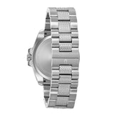 Bulova Crystal Collection Chronograph Black Dial Two Tone Steel Strap Watch for Men - 96C126 Authentic Buy Shop Now