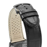 Emporio Armani Franco Black Dial Black Leather Strap Watch For Men - AR0368 Authentic Buy Shop Now