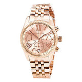 Michael Kors Lexington Rose Gold Dial Rose Gold Steel Strap Watch for Women - MK5569 Authentic Buy Shop Now