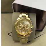 Fossil Boyfriend Gold Dial Gold Steel Strap Watch for Women - ES3884 Authentic Buy Shop Now