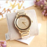 Michael Kors Kinley Gold Dial Gold Steel Strap Watch for Women - MK6209 Authentic Buy Shop Now