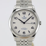 Tudor 1926 Automatic White Dial Silver Steel Strap Watch for Men - M91650-0005 Authentic Buy Shop Now