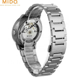 Mido Commander II Automatic Black Dial Silver Steel Strap Watch For Men - M021.431.11.051.00 Authentic Buy Shop Now