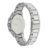 Armani Exchange Hampton Chronograph Blue Dial Silver Steel Strap Watch For Men - AX2155 Authentic Buy Shop Now