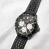 Guess Odyssey Quartz Black Dial Black Silicone Strap Watch For Men - W1108G3 Authentic Buy Shop Now