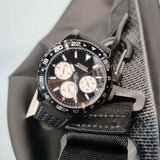 Guess Odyssey Quartz Black Dial Black Silicone Strap Watch For Men - W1108G3 Authentic Buy Shop Now