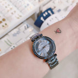 Guess Park Ave Analog Quartz Blue Dial Blue Steel Strap Watch For Women - W0767L4 Authentic Buy Shop Now