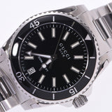 Gucci Dive Black Dial Silver Steel Strap Watch For Women - YA136403 Authentic Buy Shop Now