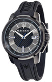 Maserati SFIDA Black Dial Black Rubber Strap Watch For Men - R8851123004 Authentic Buy Shop Now