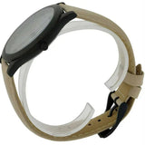 Michael Kors Slim Runway Black Dial Beige Leather Strap Watch For Men - MK8510 Authentic Buy Shop Now