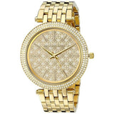 Michael Kors Darci Gold Dial Gold Steel Strap Watch for Women - MK3398 Authentic Buy Shop Now