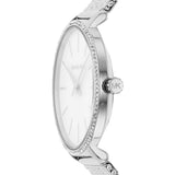 Michael Kors Pyper Quartz Mother of Pearl White Dial Silver Mesh Strap Watch For Women - MK4618 Authentic Buy Shop Now