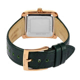 Michael Kors Emery Quartz Diamonds Green Dial Green Leather Strap Watch For Women - MK4697 Authentic Buy Shop Now