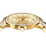 Michael Kors Tibby Multifunction Gold Dial Gold Steel Strap Watch For Women - MK7292 Authentic Buy Shop Now