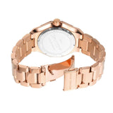 Michael Kors Raquel Three-Hand Crystals Pink Dial Rose Gold Steel Strap Watch For Women - MK7343 Authentic Buy Shop Now