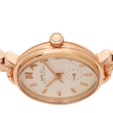 Marc Jacobs Sally White Dial Rose Gold Steel Strap Watch for Women - MBM8643 Authentic Buy Shop Now