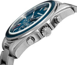 Emporio Armani Sportivo Chronograph Blue Dial Silver Steel Strap Watch For Men - AR6091 Authentic Buy Shop Now