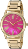 Michael Kors Hartman Quartz Pink Dial Gold Steel Strap Watch For Women - MK3520 Authentic Buy Shop Now