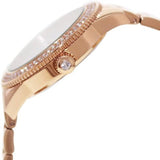 Bulova Crystal Silver Dial Rose Gold Steel Strap Watch for Women - 97N101 Authentic Buy Shop Now