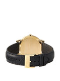 Burberry The City Gold Dial Black Leather Strap Watch for Men - BU2353 Authentic Buy Shop Now