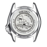 Seiko 5 Sports x Peanuts Surfboard Snoopy Limited Edition White Dial Two Tone NATO Strap Watch For Men - SRPK25K1 Authentic Buy Shop Now