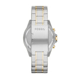 Fossil Garrett Analog Black Dial Two Tone Steel Strap Watch for Men - FS5771 Authentic Buy Shop Now