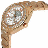 Guess Viva Diamonds Gold Dial Gold Steel Strap Watch for Women - W0111L2 Authentic Buy Shop Now