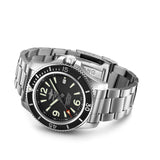 Breitling Superocean Automatic 44mm Black Dial Silver Steel Strap Watch for Men - A17367D71B1A1 Authentic Buy Shop Now