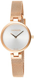 Calvin Klein Even White Dial Rose Gold Mesh Bracelet Watch for Women - K7B23626 Authentic Buy Shop Now