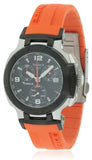 Tissot T Race Chronograph Black Dial Orange Rubber Strap Watch for Women - T048.217.27.057.00 Authentic Buy Shop Now
