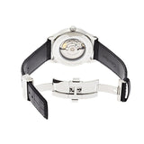 Calvin Klein Infinity Silver Dial Black Leather Strap Watch for Men - K5S341C6 Authentic Buy Shop Now