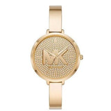 Michael Kors Parker Crystals Gold Dial Gold Steel Strap Watch For Women - MK4469 Authentic Buy Shop Now
