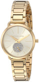 Michael Kors Portia Quartz Gold Dial Gold Steel Strap Watch For Women - MK3838 Authentic Buy Shop Now