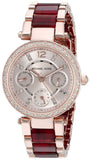Michael Kors Parker Rose Gold Dial Two Tone Steel Strap Watch for Women - MK6239 Authentic Buy Shop Now