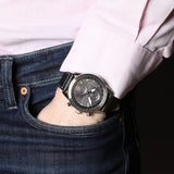 Hugo Boss Pilot Edition Black Dial Black Leather Strap Watch for Men - 1513853 Authentic Buy Shop Now