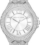 Michael Kors Camille Three-Hand Crystals Silver Dial Silver Steel Strap Watch for Women - MK4803 Authentic Buy Shop Now