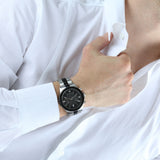 Maserati Circuito Chronograph Black Dial Two Tone Steel Strap Watch For Men - R8873627003 Authentic Buy Shop Now
