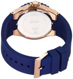 Guess Overdrive White Dial Blue Rubber Strap Watch for Women - W0149L5 Authentic Buy Shop Now