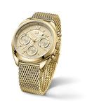 Tommy Hilfiger Mia Gold Dial Gold Mesh Bracelet Watch for Women - 1781488 Authentic Buy Shop Now