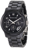 Michael Kors Runway Black Ceramic Dial Black Steel Strap Watch for Women - MK5162 Authentic Buy Shop Now