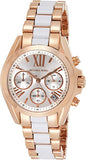 Michael Kors Bradshaw Silver Dial Two Tone Steel Strap Watch for Women - MK5907 Authentic Buy Shop Now